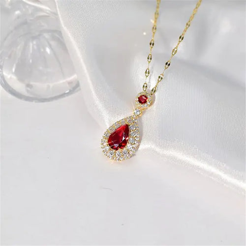 Load image into Gallery viewer, Heart Crystal Jewelry Set
