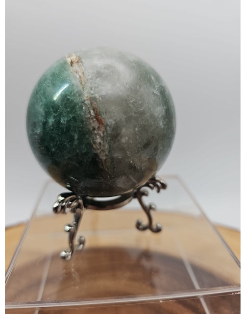 Load image into Gallery viewer, Green Strawberry Quartz 62mm .73lb W/stand
