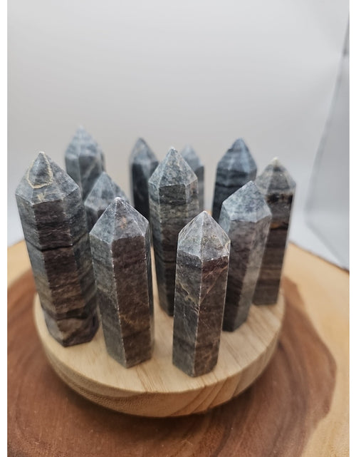 Load image into Gallery viewer, Silver Crazy Lace Towers Set Of 3pcs 3in Tall Avg
