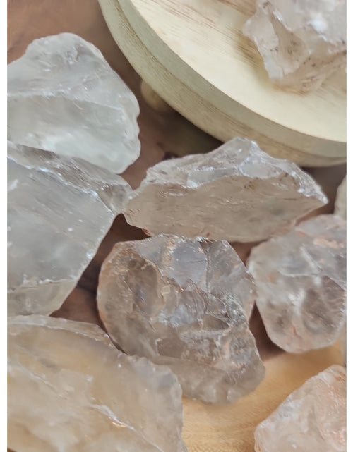 Load image into Gallery viewer, 1lb Natural Raw Clear White Quartz Crystal Original Healing 5pcs Avg
