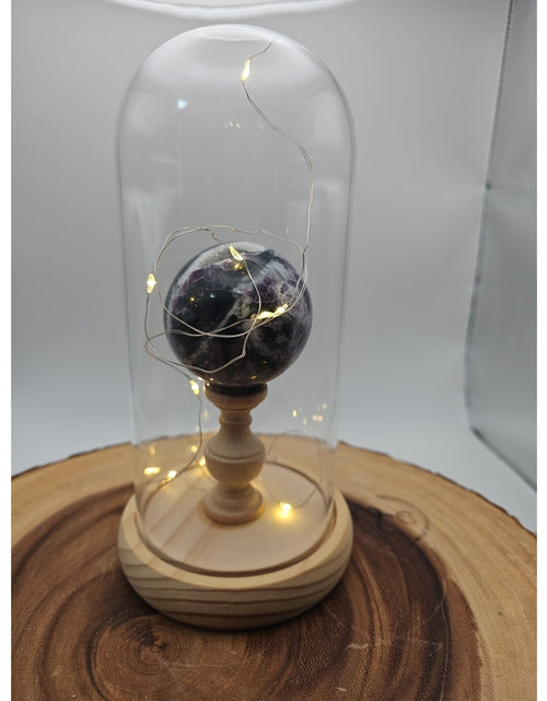 Load image into Gallery viewer, Amethyst Sphere With Case 60mm
