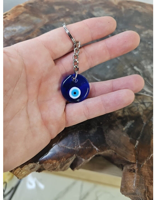 Load image into Gallery viewer, EVIL EYE KEYCHAIN/ Protection/ Fortune/ Good Luck
