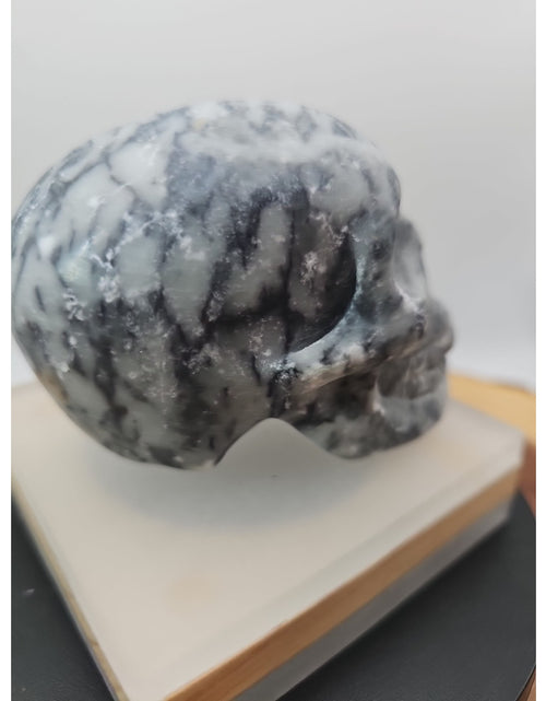Load image into Gallery viewer, 1.20lb Natural Jasper Calcite Skulls Crystal Carving Mixed Stones Healing
