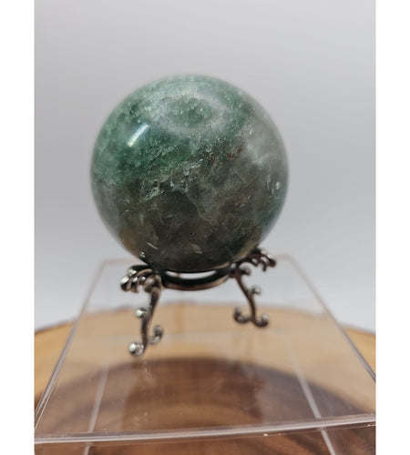 Green Strawberry Quartz 62mm .73lb W/stand