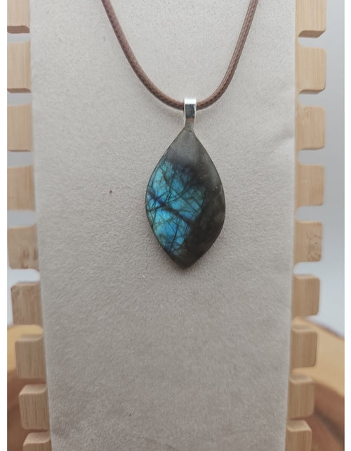Load image into Gallery viewer, Labradorite Crystal Pendant 1 Each
