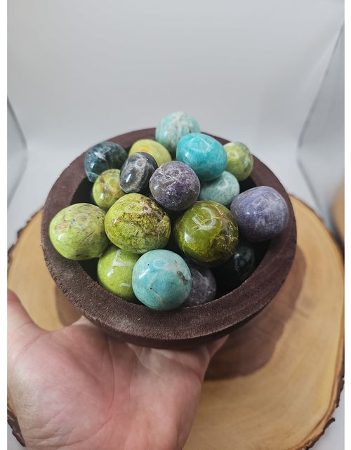 Load image into Gallery viewer, Ocean Jasper Spheres In Bowl 2lbs Of Stones
