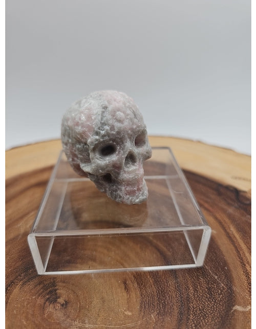 Load image into Gallery viewer, Pink Opal &amp;Fluorite Skulls. .60lb 49mm

