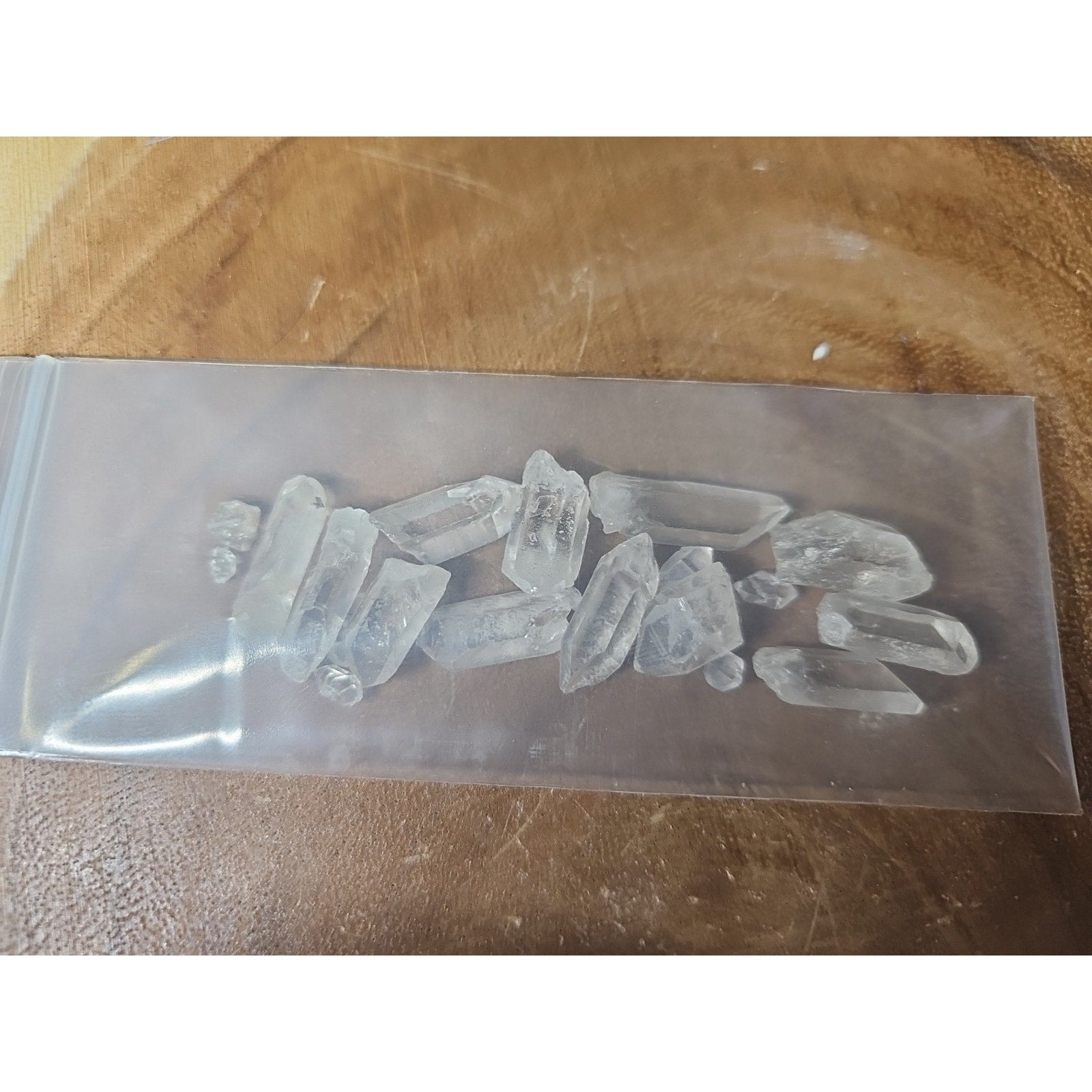 Herkimer Diamonds Loose 12pcs +some Really Small Pieces 21grams