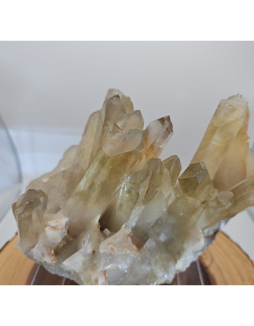 Load image into Gallery viewer, 4.2LB Natural citrine cluster mineral specimen quartz crystal restoration-
