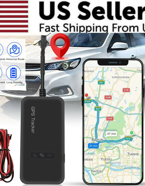 Load image into Gallery viewer, Real Time GPS Tracker Tracking Locator Device GPRS GSM Car/Motorcycle Anti Theft
