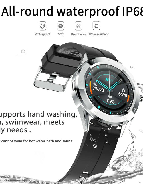 Load image into Gallery viewer, Waterproof Bluetooth Smart Watch Phone Mate Heart Rate Tracker For iOS Android
