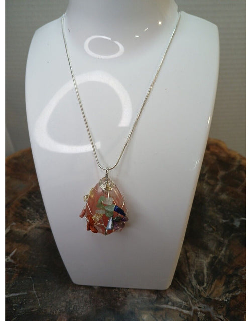 Load image into Gallery viewer, Natural Crystal Necklace
