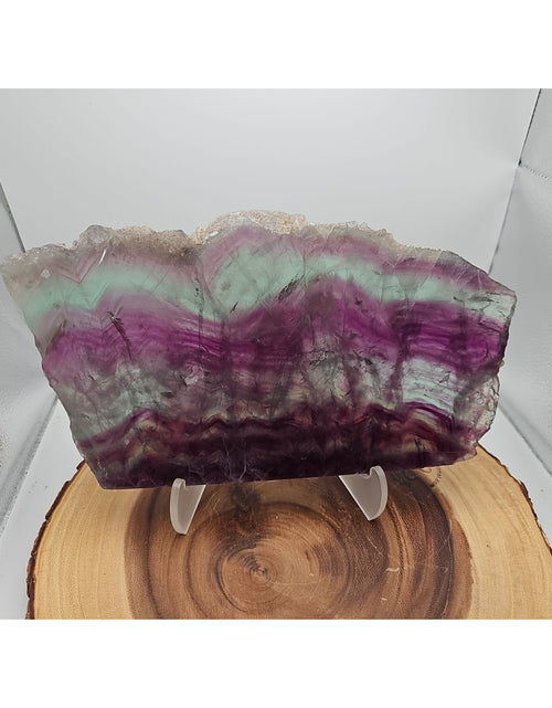 Load image into Gallery viewer, 5.7LB Natural color fluorite section quartz crystalsheetlarge mineralgemstone-
