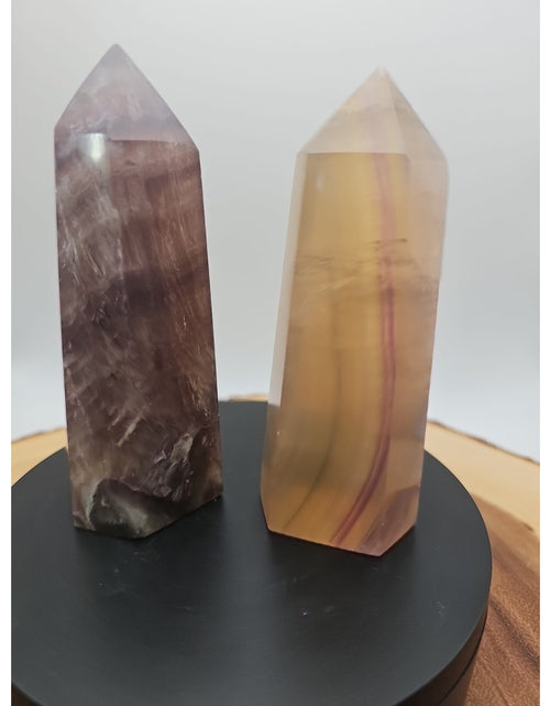 Load image into Gallery viewer, Fluorite crystals Set Of 2 1.69lbs
