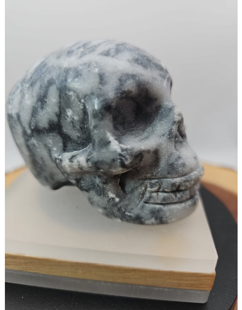 Load image into Gallery viewer, 1.20lb Natural Jasper Calcite Skulls Crystal Carving Mixed Stones Healing
