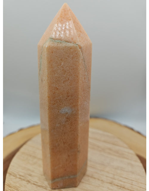 Load image into Gallery viewer, Sunstone Tower 427grams 6in Tall
