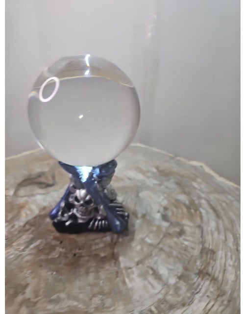 Load image into Gallery viewer, 100mm K9 Clear Photography Crystal Ball Sphere Decoration Lens Photo + Stand
