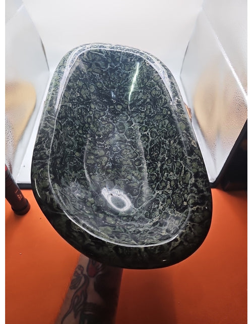 Load image into Gallery viewer, 14LB Natural Kambaba Jasper Quartz Crystal  Bowl
