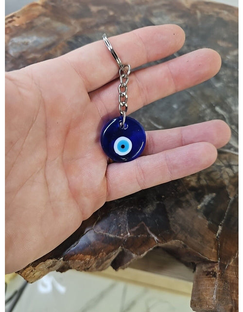 Load image into Gallery viewer, EVIL EYE KEYCHAIN/ Protection/ Fortune/ Good Luck
