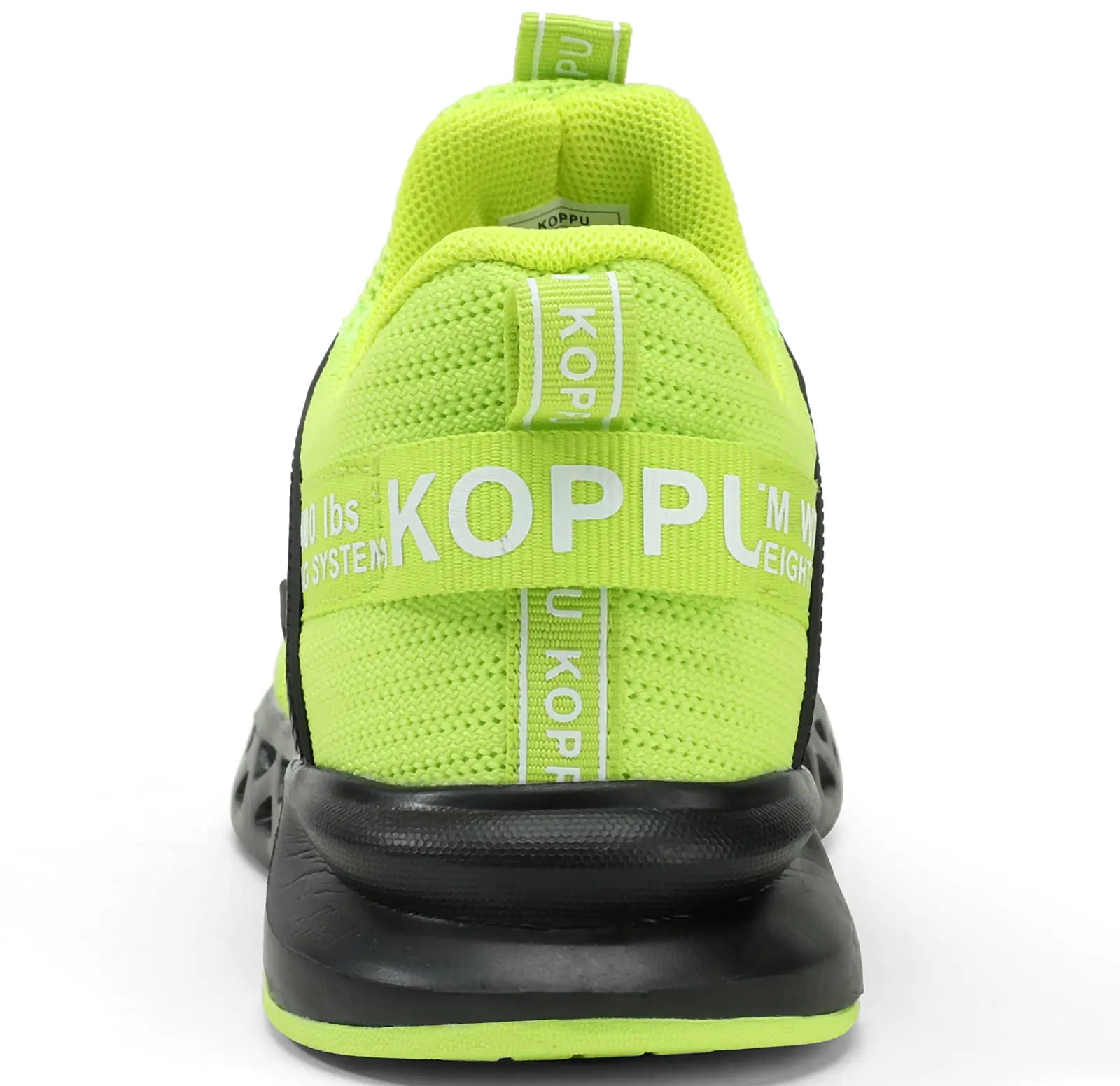 koppu Kids Shoes Running Shoes Girls Boys Primary School Students Sports Shoes Spring and Autumn Casual Shoes 11.5 Little Kid Fluorescent Green-4