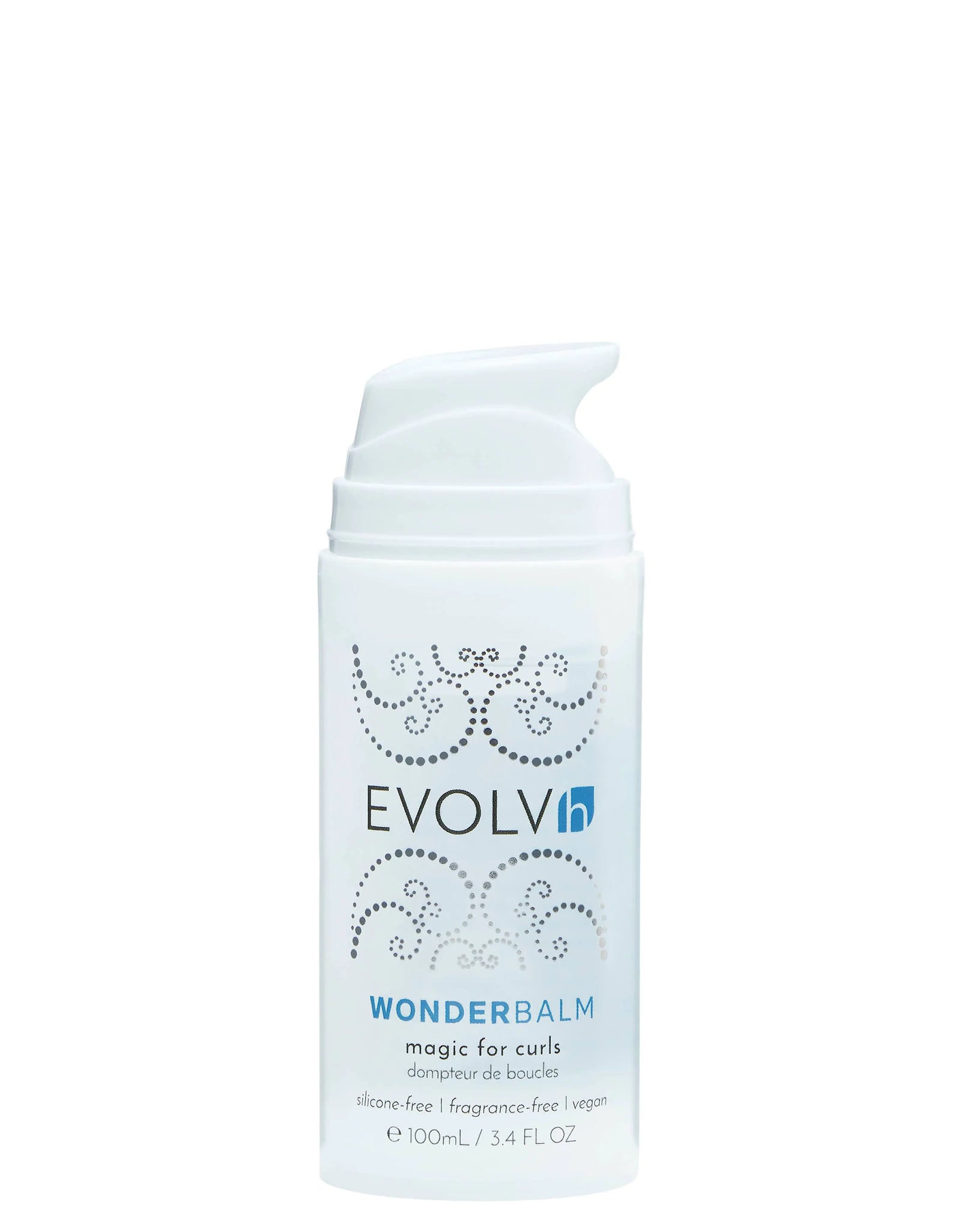 WonderBalm Organic Silky Hair Serum for Frizz-free Curls and Straightening - by EVOLVh