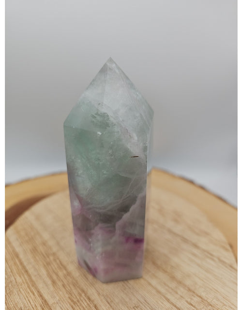 Load image into Gallery viewer, Fluorite Crystal Tower .92lbs
