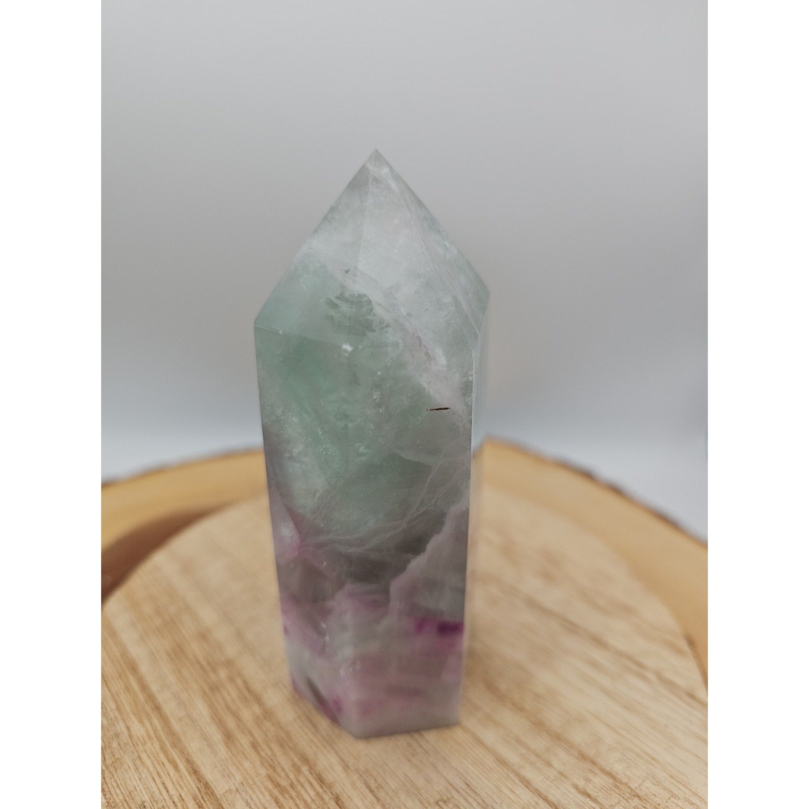 Fluorite Crystal Tower .92lbs