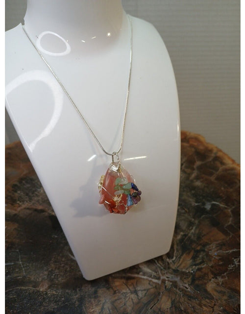 Load image into Gallery viewer, Natural Crystal Necklace
