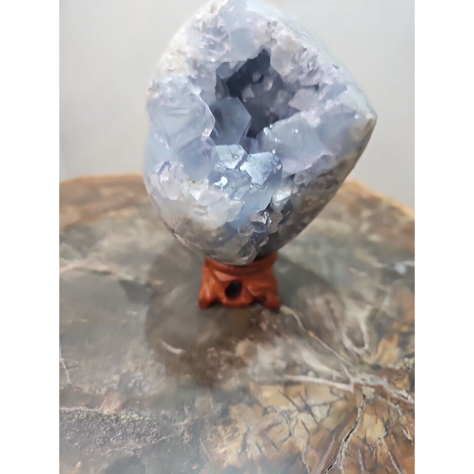 3.17LB Natural and Beautiful Baby Blue Celestite