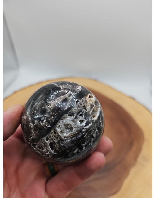 Load image into Gallery viewer, Ocean Jasper Sphere 63mm w/stand
