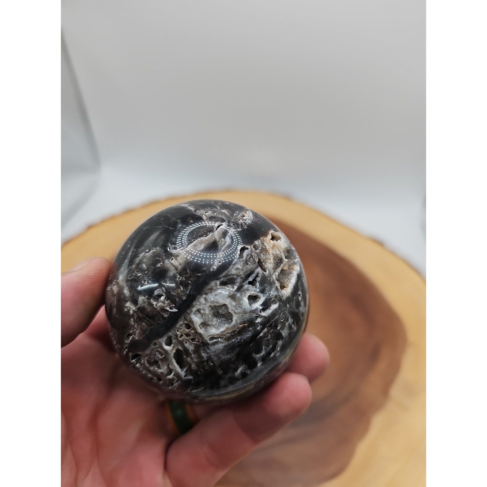 Ocean Jasper Sphere 63mm w/stand