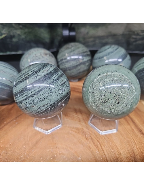 Load image into Gallery viewer, 1Pc Natural Medicine King Stone Jasper Crystal Sphere 60mm
