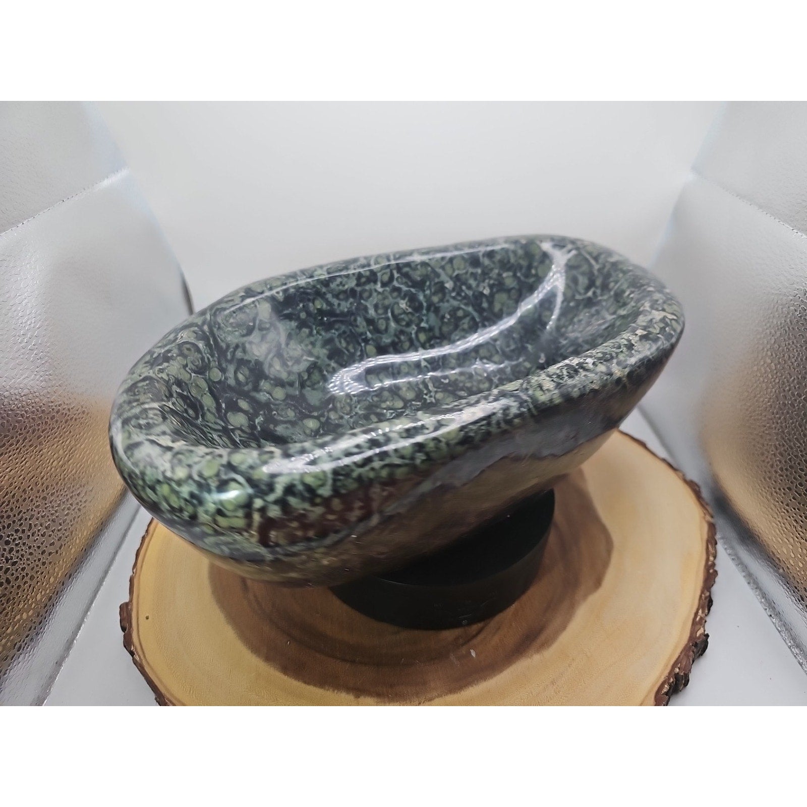 14LB Natural Kambaba Jasper Quartz Crystal  Bowl