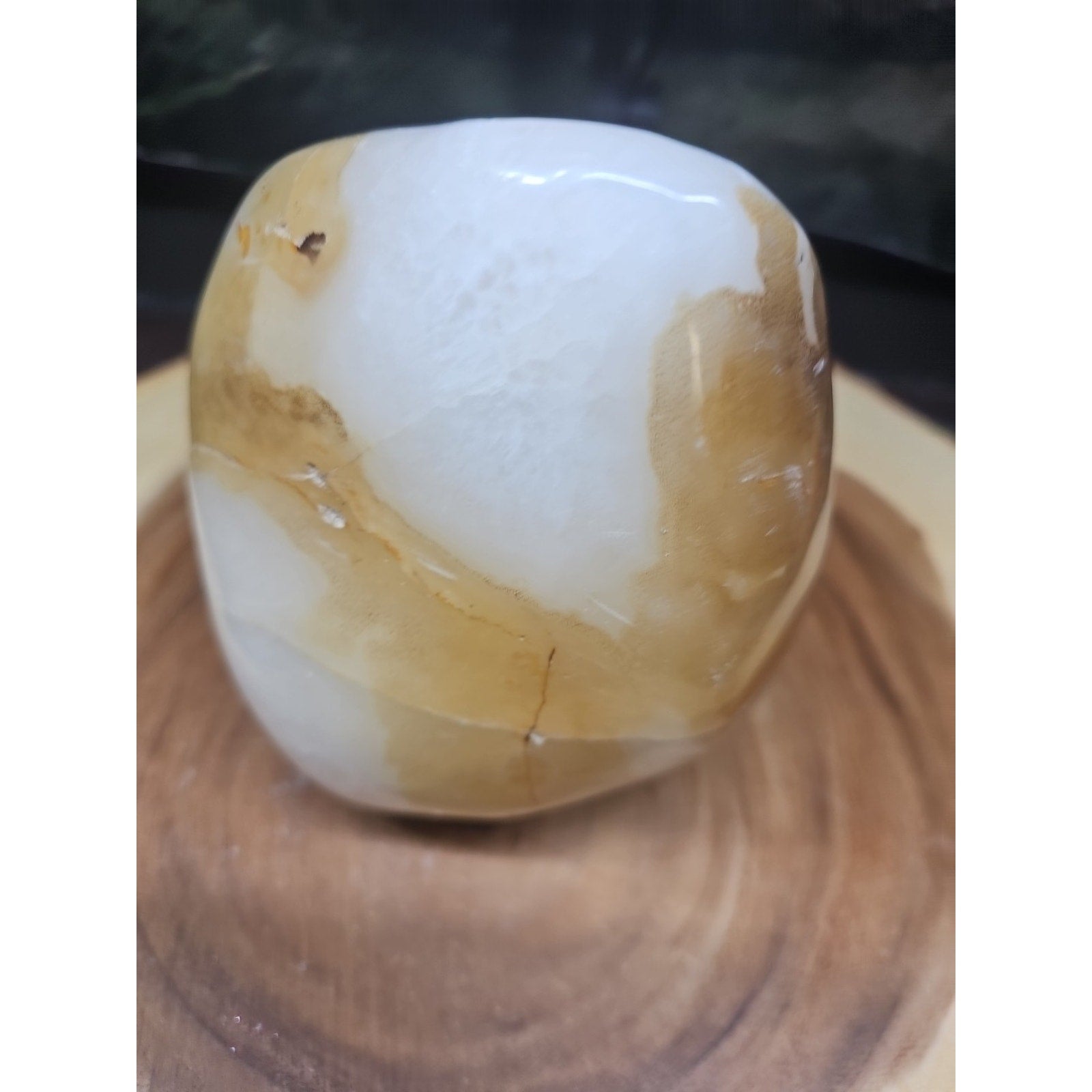 Natural 4.35lb Agate Carnelian Quartz Crystal Geode
