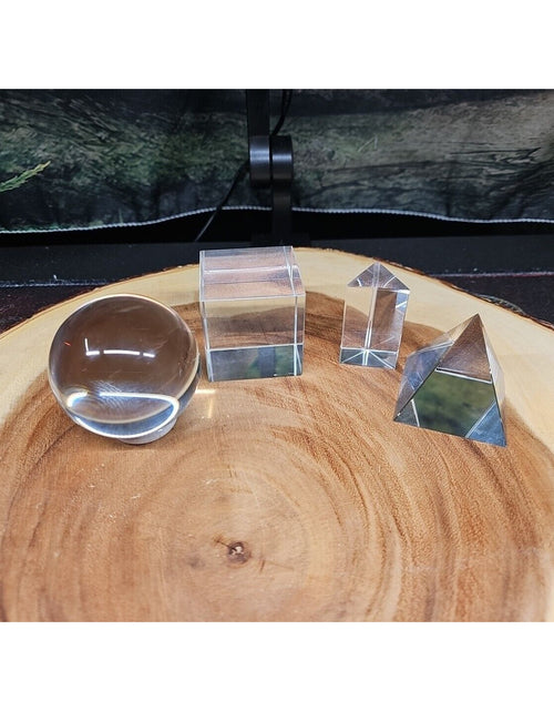 Load image into Gallery viewer, Glass Prism 4pc Set
