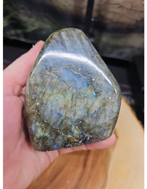 Load image into Gallery viewer, 1.48LB 1Pcs Natural Rainbow Labradorite Crystal Spectrolite Stone

