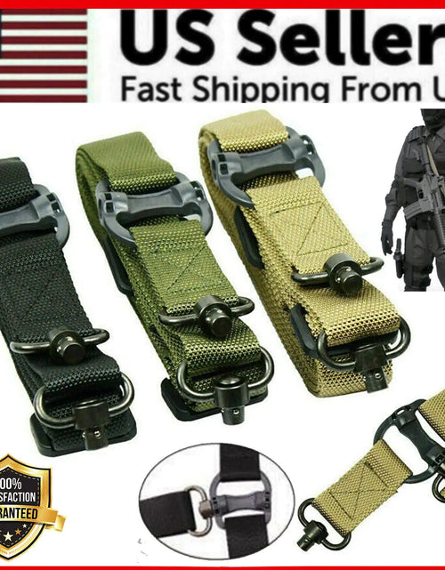 Load image into Gallery viewer, Retro Tactical Adjust Quick Detach QD 1 2 Point Multi Mission 1.2&quot; Rifle Sling
