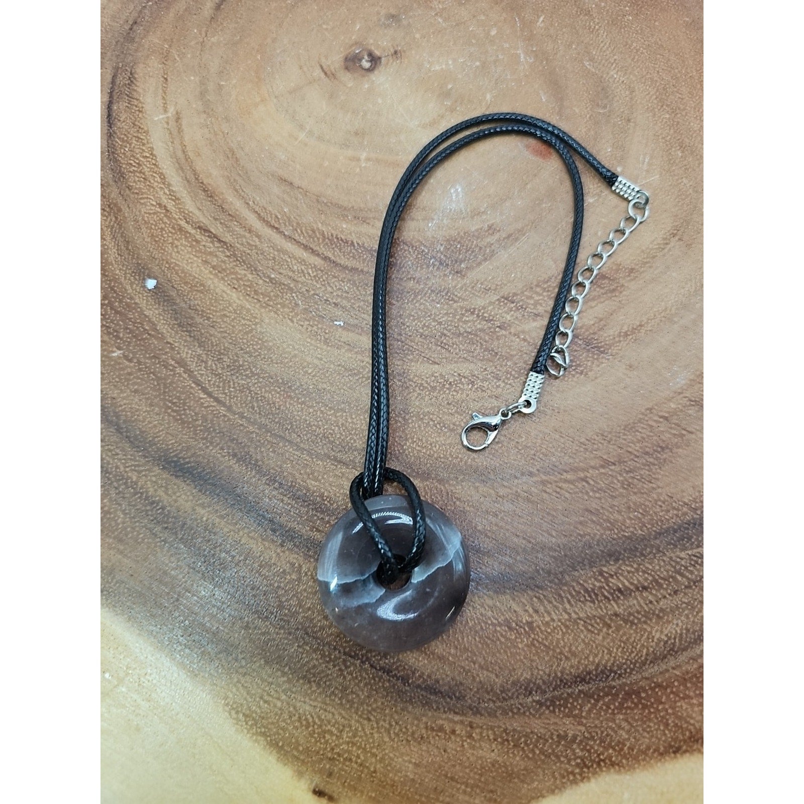 Lucky Pendant 16in Cord Necklace