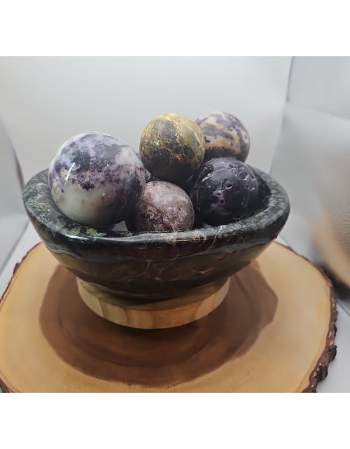 Load image into Gallery viewer, 7.8LB Natural Kambaba Jasper Quartz Crystal Bowl Mineral specimen Healing
