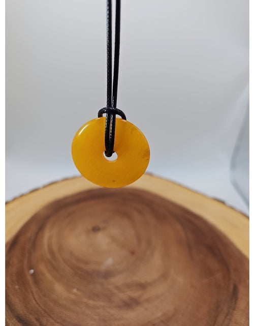 Load image into Gallery viewer, Lucky Pendant 16in Cord Necklace
