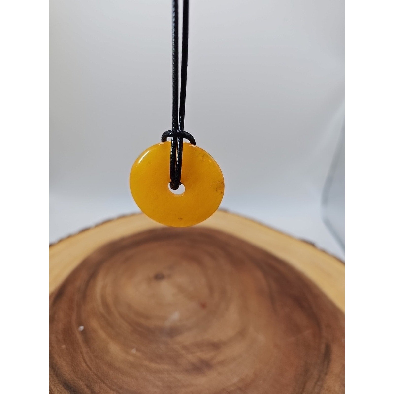 Lucky Pendant 16in Cord Necklace