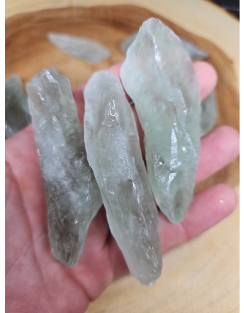 Load image into Gallery viewer, Wholesale Lot 1 Lb Prasiolite Green Amethyst Raw Crystal Healing Energy
