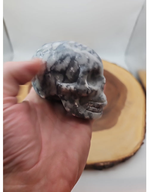 Load image into Gallery viewer, 1.20lb Natural Jasper Calcite Skulls Crystal Carving Mixed Stones Healing

