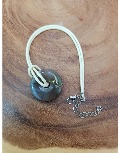 Load image into Gallery viewer, Lucky Pendant 16in Cord Necklace
