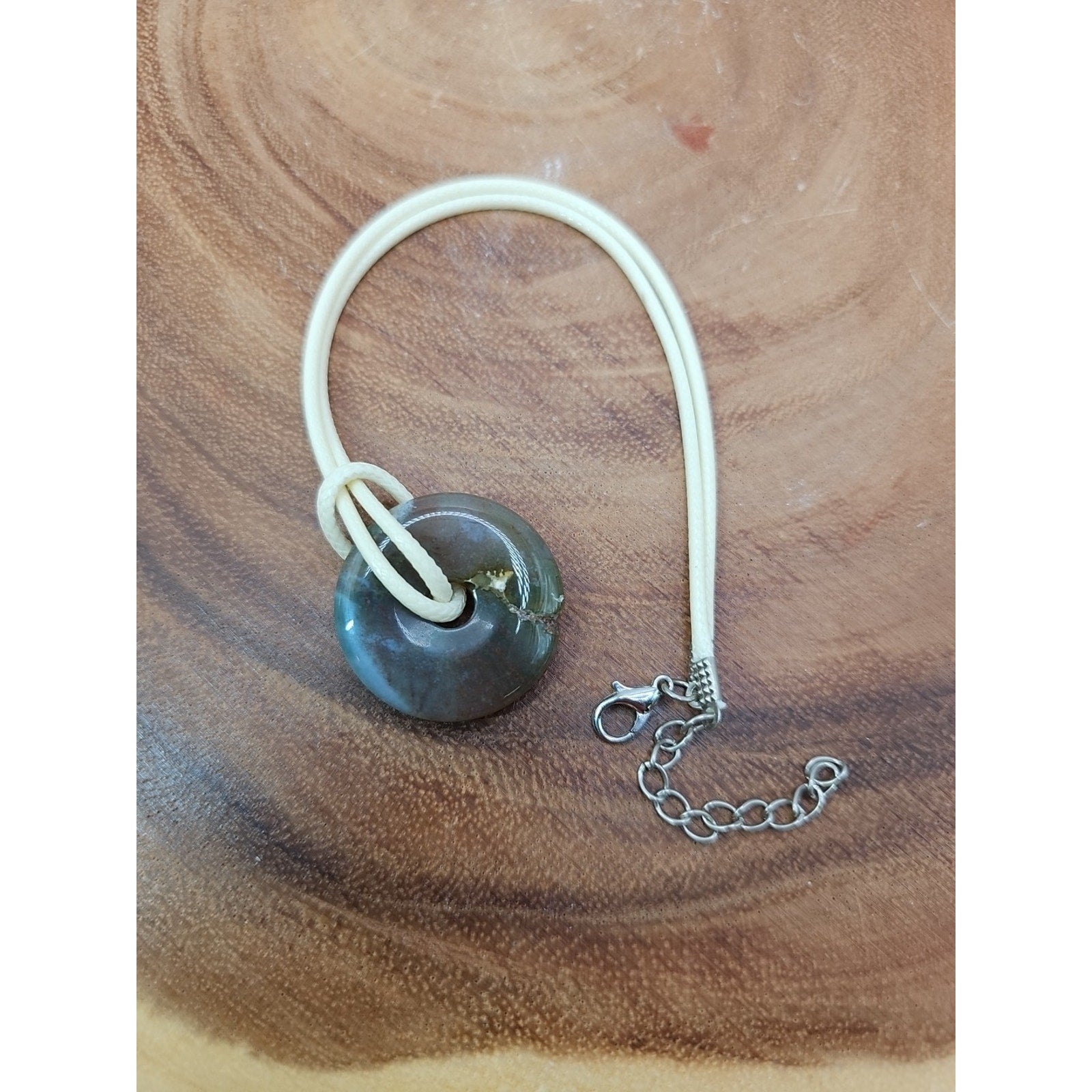 Lucky Pendant 16in Cord Necklace