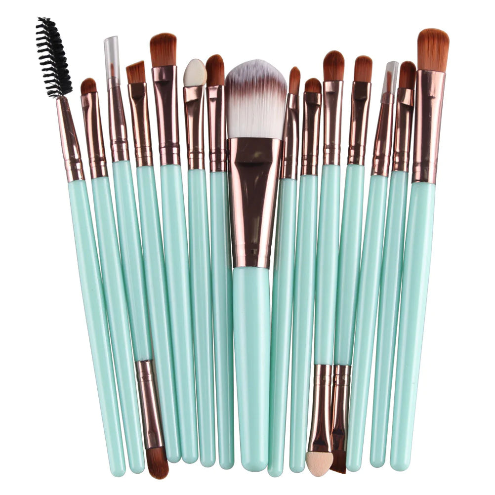 15 Pieces Makeup Brush Set