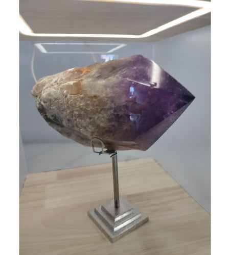 7.27 Lb Large Natural Amethyst Quartz Crystal Point Rough Specimen Healing