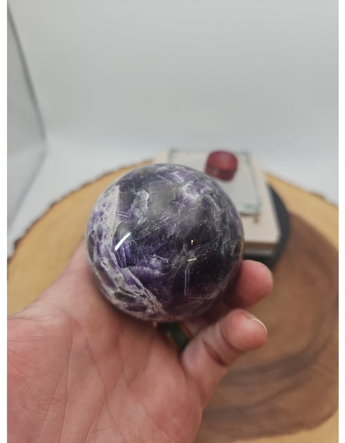 Load image into Gallery viewer, Madagascar Amethyst Sphere - 373g, 61mm - Collectors Item
