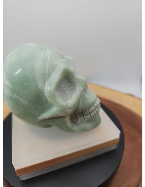 Load image into Gallery viewer, Natural Jasper Calcite Skulls Crystal Carving Mixed Stones Healing .89lbs
