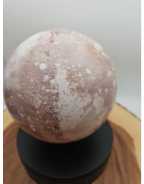 Load image into Gallery viewer, 6.55lbs Natural Cherry Blossom Agate Sphere Quartz Crystal Ball
